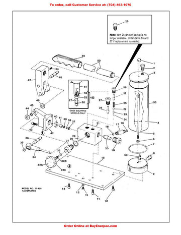 11000KU Universal Repair Kit for 11100 Hand Pump