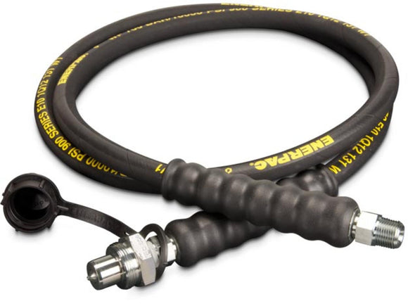Enerpac HC9306 6 ft Rubber Hydraulic Hose, 0.38" ID