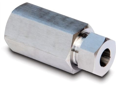 41246 Adaptor, 3/8" Female Cone to 1/4" Female NPTF
