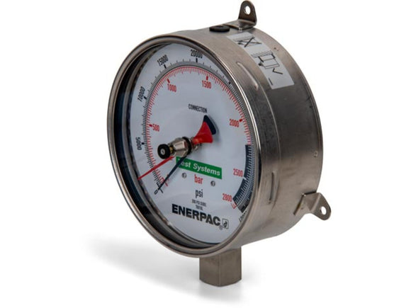 Enerpac T6010L Stainless Steel Test Gauge, 40,000 psi - view 2