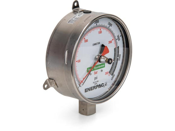 Enerpac T6010L Stainless Steel Test Gauge, 40,000 psi - view 1