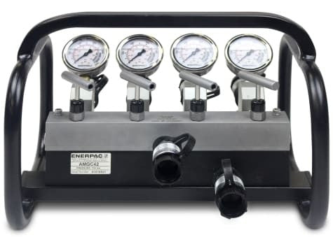 AMGC42 Enerpac Manifold Valve, 4-Way, Double Acting