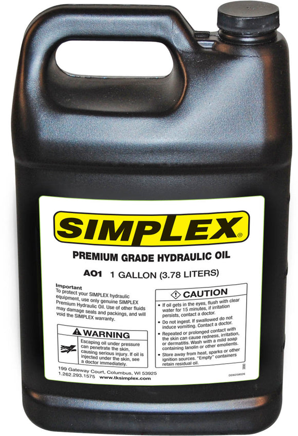 AO1 AO1 Hydraulic Oil - 1 Gal.