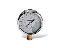 Enerpac GF10P hydraulic force and pressure gauge, 0-10,000 psi