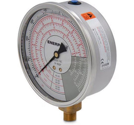 Enerpac GF835P hydraulic force and pressure gauge, 0-10,000 psi