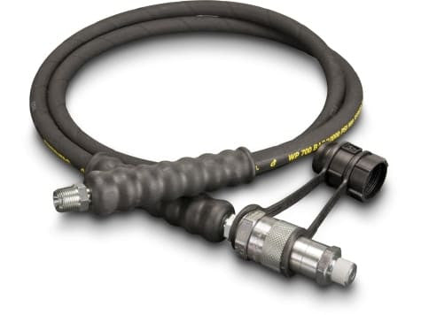 HC-9203B Hose, 1/4" x 3', w/ C-604, 3/8" NPTF