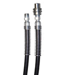 HCA6 Simplex Hydraulic Hose,  6 Ft with 1/4" I.D. Male Coupler