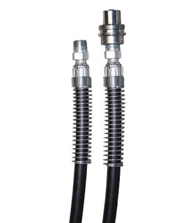 HCA6 Simplex Hydraulic Hose,  6 Ft with 1/4" I.D. Male Coupler