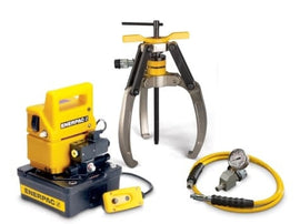 Puller, Lock Grip Hyd Set, 3J, 14T, E Pump, 115V