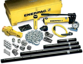 Enerpac MSFP10 Hydraulic Cylinder and Hand Pump Set, 5 tons