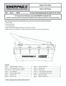 PATG1100K Enerpac Repair Kit for patg1102n, patg1105n, parg1102n & parg1105n