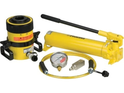 Enerpac SCH603H Hydraulic Cylinder and Hand Pump Set, 60 tons