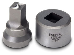 SPD-639 3/8" (M10) Square Punch & Die Set