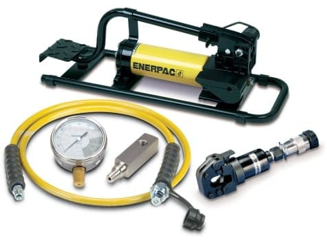 STC-750FP WHC750 Hydraulic Cutter, w/ P-392FP Foot Pump