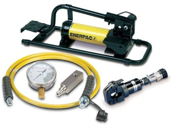 STC-750FP WHC750 Hydraulic Cutter, w/ P-392FP Foot Pump