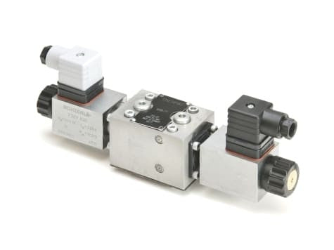 VP-0322 4/3 Poppet Valve, 110 Vac