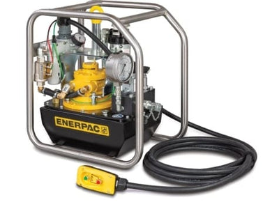 ZA4208TX-QR0P Enerpac Pump, Air, Tw, Va42, B-2600, 8L, Parker, Lifting Eye W/Ss Roll Bars