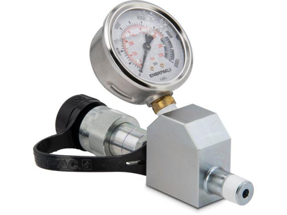 Enerpac GA45GC 45-Degree Gauge Adapter Assembly, 10,000 psi - view 1